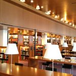 Lesesaal, Bibliothek des Europäischen Gerichtshofs in Luxemburg